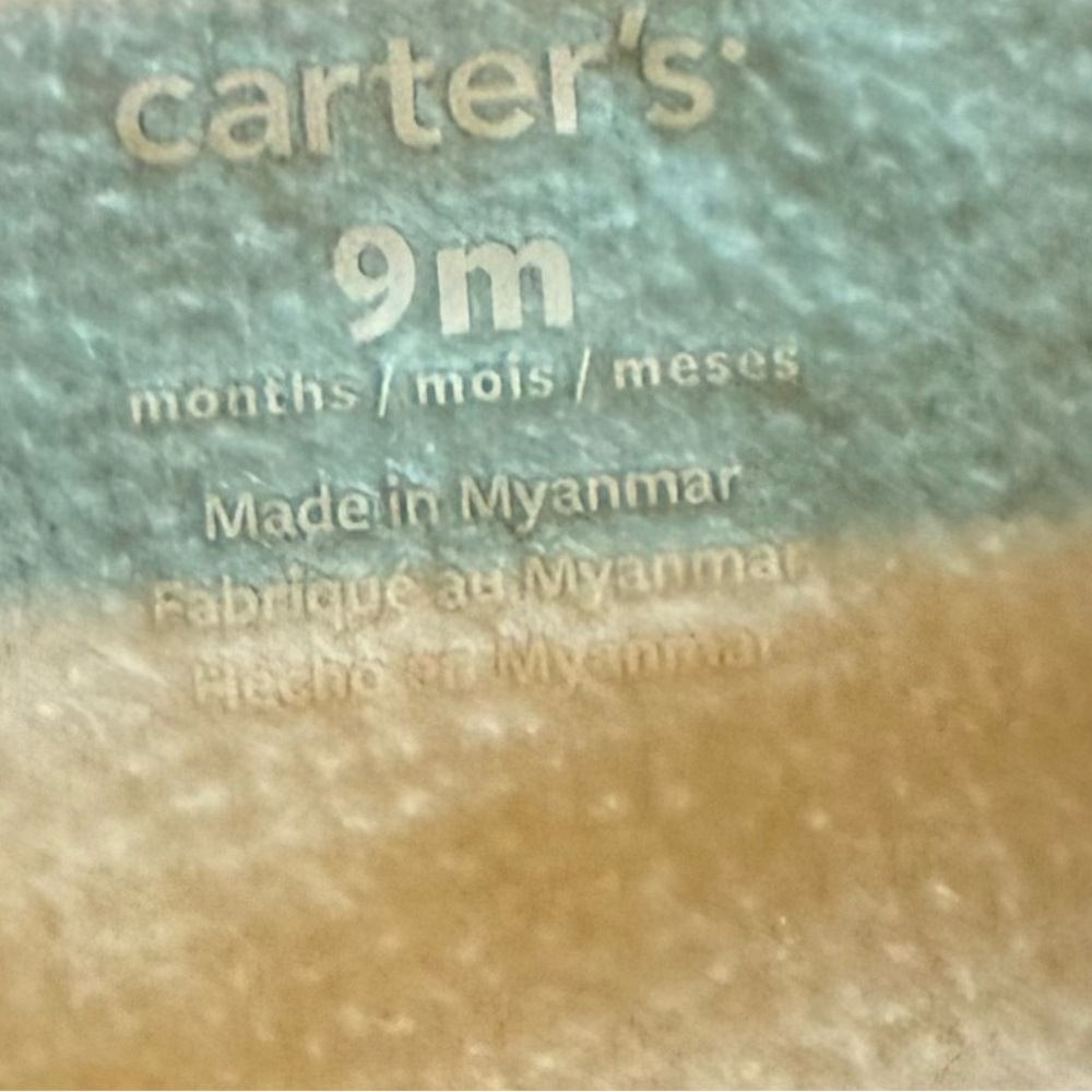 👶 Baby Girl Bundle – Size 9-12 Mnth | Carter’s PJ’s + Cat & Jack Onesie 💕 - Picture 5 of 5